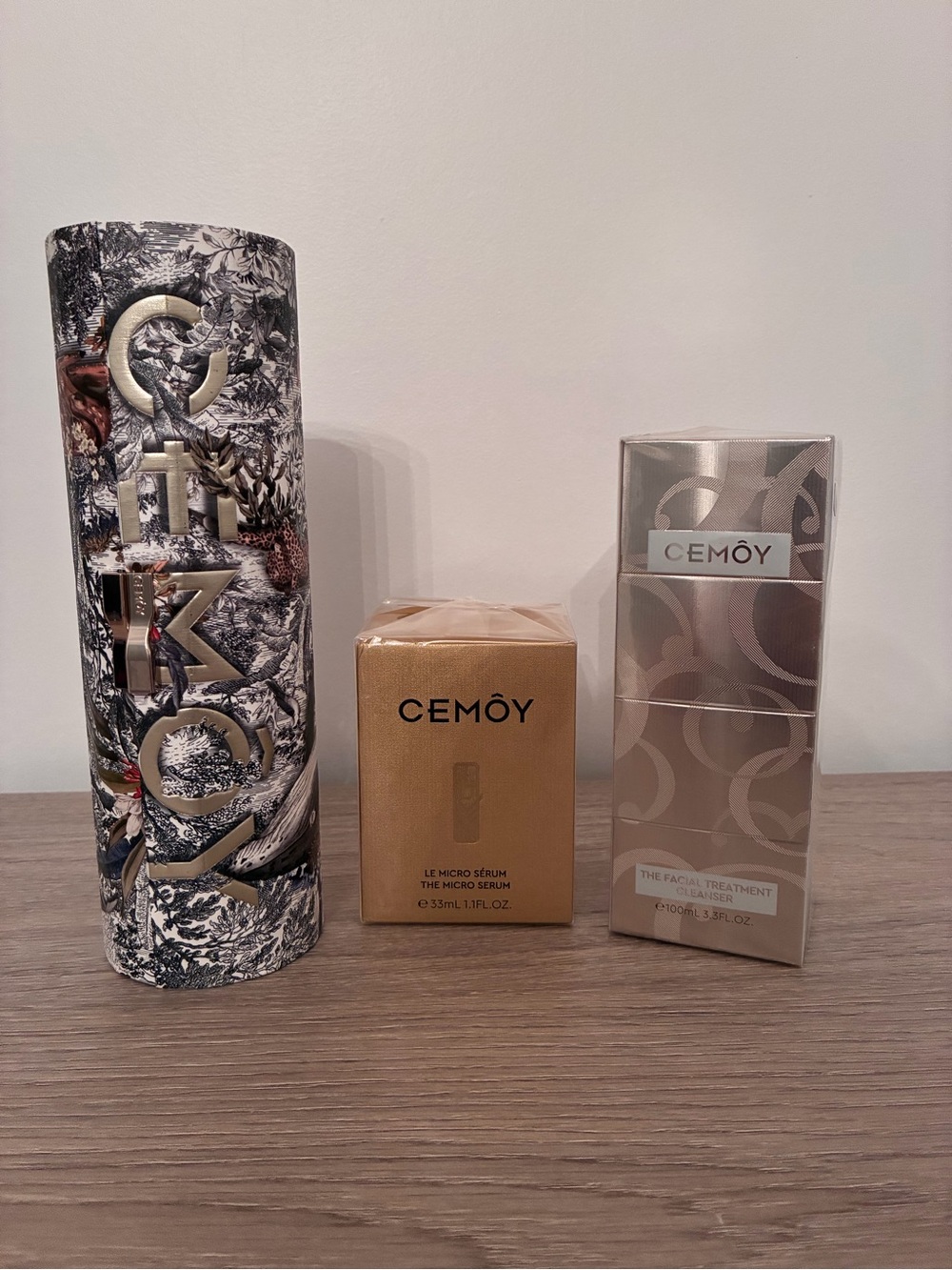 Cemoy Facial Care Set - toner, cleanser, and serum